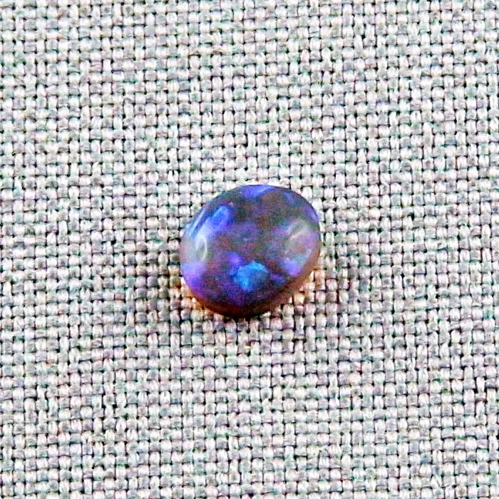 Black Crystal Opal 1,72 ct Blauer Multicolor Vollopal Lightning Ridge