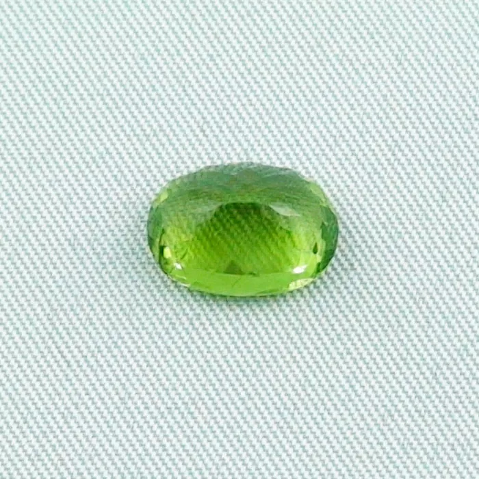 3,53 ct Peridot Chrysolith Edelstein Ringstein Oval Portuguese