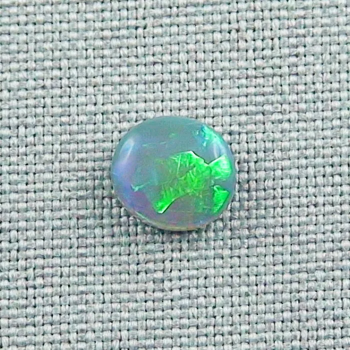 Grüner Crystal Opal 1,66 ct Multicolor Vollopal Lightning Ridge Black