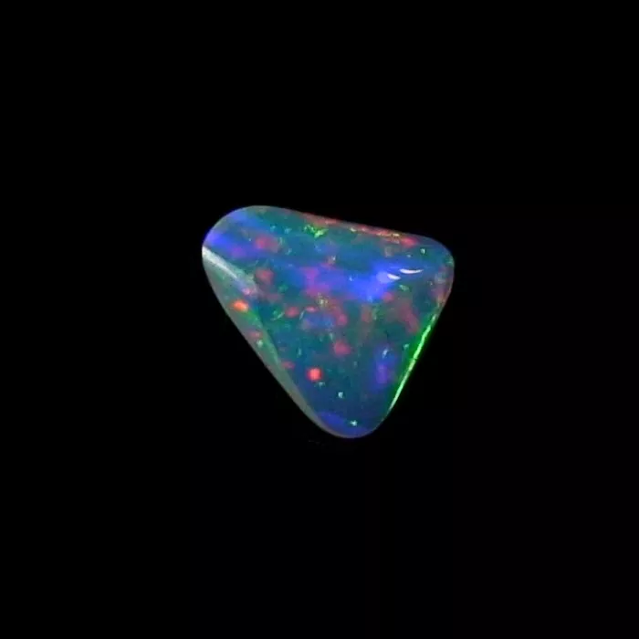 Brasilianischer Crystal Opal 1,48 ct Blauer Vollopal für Opalanhänger