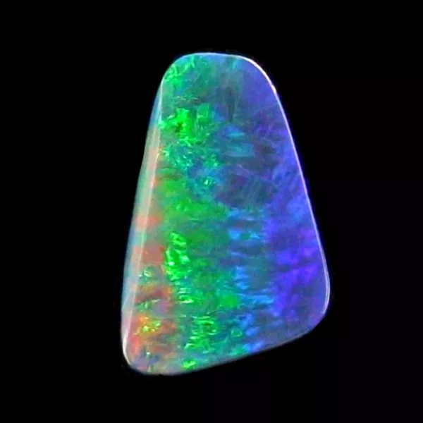 Echter australischer Boulder Opal Edelstein mit 6,90 ct beeindruckendes Multicolor - wie ein Regenbogen