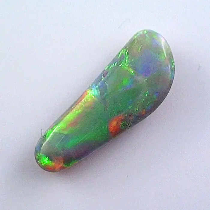 4,50 ct top Semi Black Opal Multicolor Lightning Ridge Opalstein