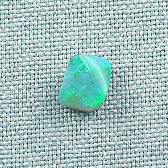 Lightning Ridge Black Crystal Opal 1,88 ct Grüner Vollopal